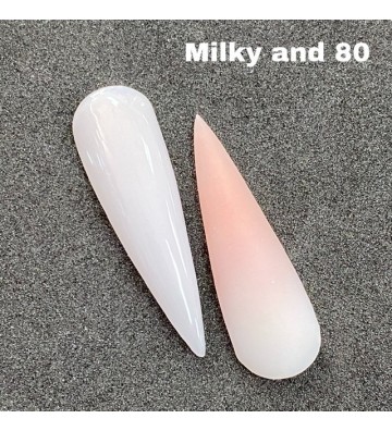 Combo ombre milky and 80